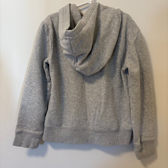 GAP Kids Grey & Pink Zip Up Hooded Hoodie Sweater Girl Size M - Picture 5 of 6